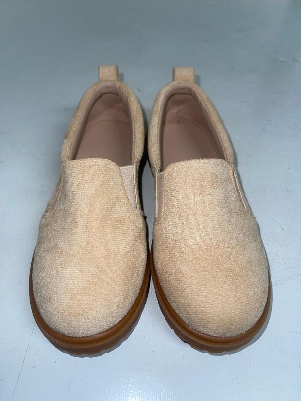 Women's Slip-On Casual Shoes in Beige - Comfortable Everyday Style